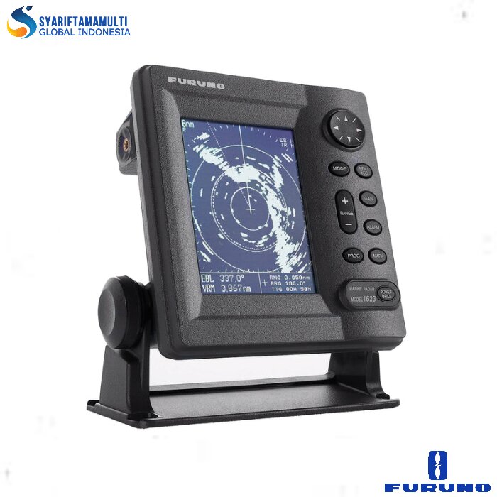 Furuno-1623-6″-Silver-LCD-Radar RADAR FURUNO 1623 - Image 1